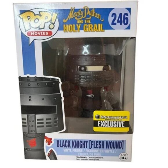Monty Python and the Holy Grail Black Knight [Flesh Wound] Funko POP! Exclusive - Picture 9 of 10